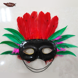 Máscara de Carnaval Brasileña para Niñas con un Diseño Muy Hermoso para Fanáticas del Festival - Product Image 5