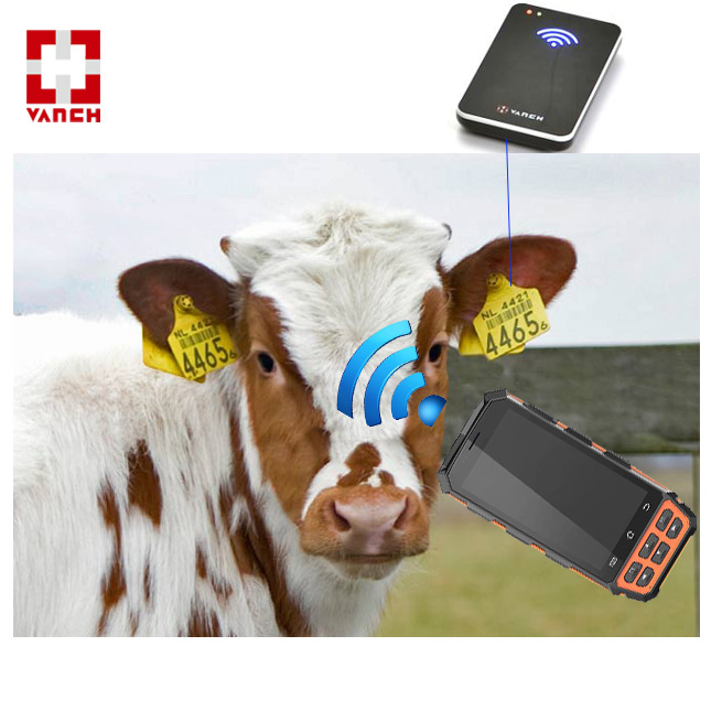 Ручной считыватель uhf rfid для системы отслеживания животных