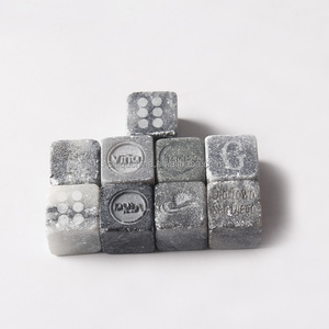 Bộ Quà Tặng Đá Xà Phòng Đá Lạnh/Đá Whisky Khắc 2016 Đá Cẩm Thạch - Product Image 5