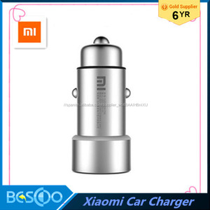 100% Original xiaomi Xiaomi <span class=keywords><strong>mi</strong></span> Cargador Coche coche chargerMetal Apariencia de Carga Rápida Para Tabletas Y Teléfonos Móviles - Product Image 1