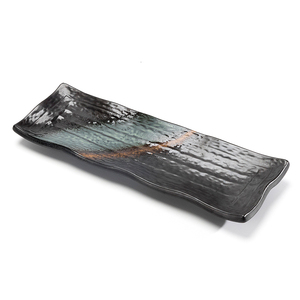 2019 Hotsale negro lavavajillas de porcelana <span class=keywords><strong>vajilla</strong></span> de <span class=keywords><strong>gres</strong></span> negro cena Eco mesa de <span class=keywords><strong>cerámica</strong></span> # - Product Image 5