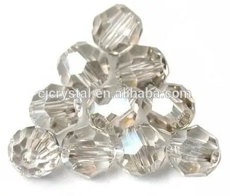Cristal tchèque 10mm facted beads, chaîne de perles