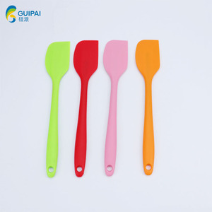 Herramientas <span class=keywords><strong>de</strong></span> repostería coloridas para hornear, espátula <span class=keywords><strong>de</strong></span> silicona, espátula <span class=keywords><strong>de</strong></span> goma antiadherente resistente al calor con cuchara raspadora pequeña y sólida <span class=keywords><strong>de</strong></span> primera calidad - Product Image 1