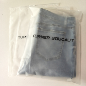 의류용 맞춤형 플라스틱 파우치 폴리백 가방, 맞춤형 로고 인쇄, 티셔츠 지퍼 지퍼백 포장 플라스틱 패키지 PE - Product Image 2