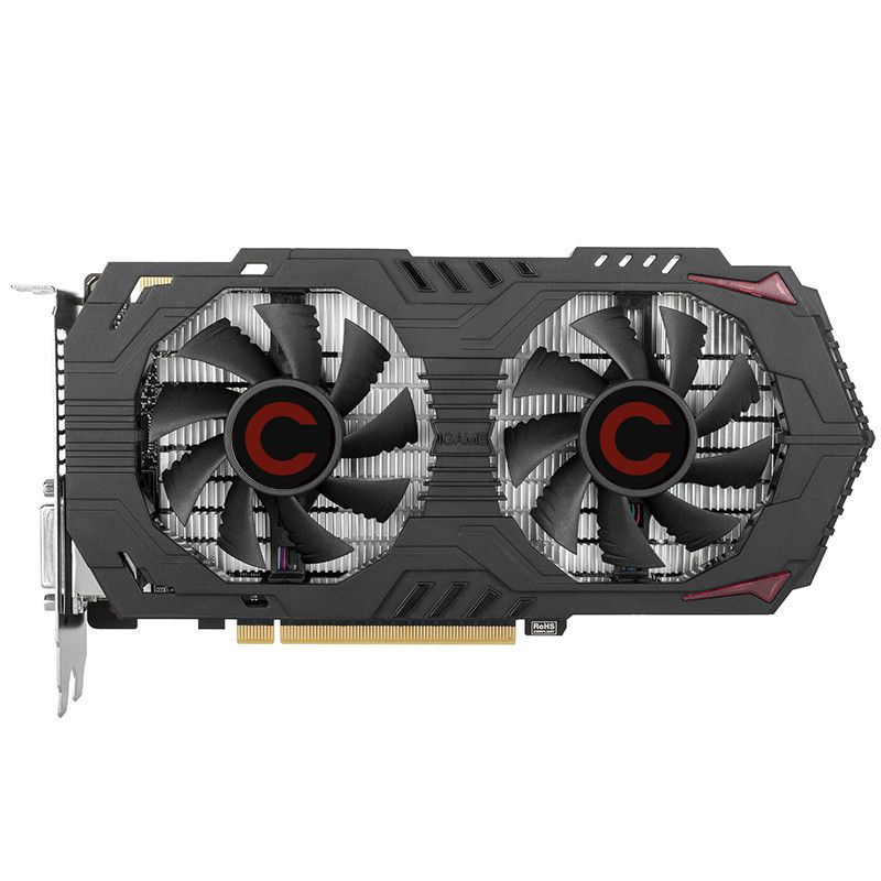 Kartu Grafis untuk Game, Kartu Grafis Kecepatan Tinggi 4GB DDR5 256Bit GTX970 GTX 970