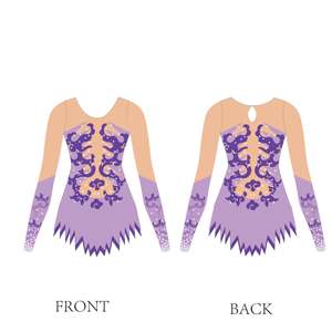 Nouveau design de <span class=keywords><strong>justaucorps</strong></span> d'entraînement de gymnastique à manches longues pour filles vêtements de danse pour enfants impression sublimée prix bon marché Spandex pour enfants - Product Image 2