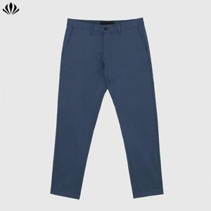 2019 nouvelle mode de haute qualité personnalisé <span class=keywords><strong>pas</strong></span> <span class=keywords><strong>cher</strong></span> basique recadrée Slim Fit hommes Chino pantalon - Product Image 6