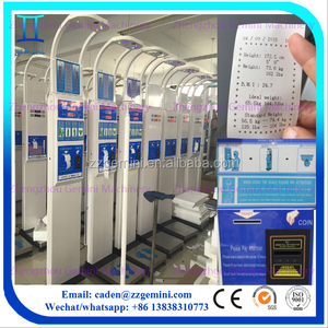 Chiều cao và trọng lượng đồng tiền Hoạt động Kỹ thuật số có trọng lượng quy mô với đồng xu hoặc hóa đơn chấp nhận - Product Image 3