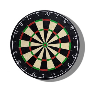 Dartboard de cerdas de Sisal kenian comprimida, alambre de hoja de acero sin grapas, para torneo y jugadores avanzados