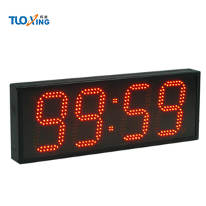 6 pulgadas 4 dígitos grande al aire libre Led reloj Digital impermeable - Product Image 5