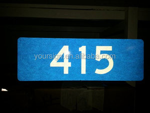 Số nhà Vinyl phản chiếu và chữ địa chỉ - Product Image 3