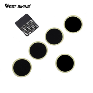 WEST BIKING-herramientas de reparación de neumáticos, multifunción, para ciclismo, de emergencia, sin necesidad de pegamento, Parche de goma - Product Image 3