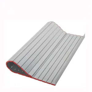 CNC Machine Aluminum Curtain Guard <strong>Shield</strong> <strong>Protective</strong> Bellow Covers Roll <strong>Shield</strong> for Aluminum Curtain - Product Image 1