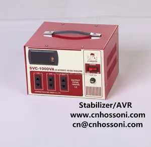 Stabilisateur SVC-500VA à usage domestique, régulateurs de tension ac à affichage numérique, AVR avec CE