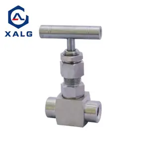 Suhu Tinggi Tekanan Tinggi Stainless Steel CF8 CF8M Socket Welded Dunia Needle Valve