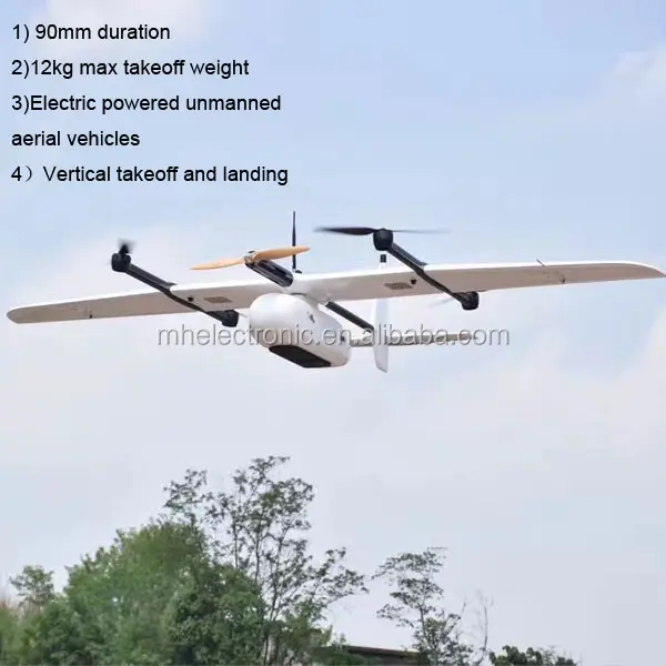 High performance long-range VTOL Drone with Camera