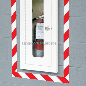 เทปพีวีซีไวนิลอะคริลิคใช้น้ำด้านเดียวมีกาวในตัวทำเครื่องหมายพื้นอันตราย - Product Image 4