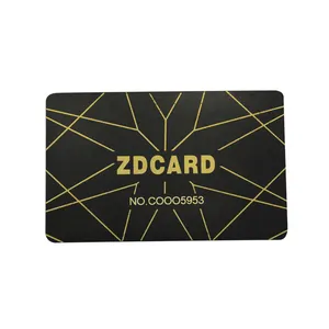 Standard size CR80 Plastic NFC card with Custom design NXP ICODE SLIX 1K bit RFID cards