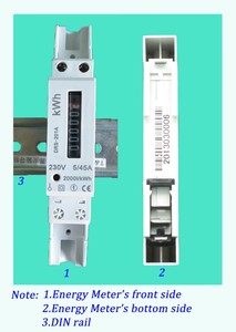 Modbus-RTU Pengukur Energi Fase Tunggal Standar IEC 62053-21 - Product Image 2
