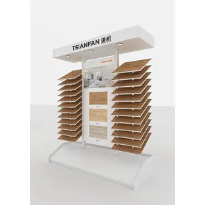 WD021-High Capacity Wood Floor Tile Display Stand