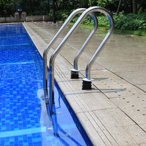 inoxidable serie SL 2 <span class=keywords><strong>3</strong></span> 4 5 pasos 1,2mm escalera de la piscina PISCINA escalera con pasamanos - Product Image 5