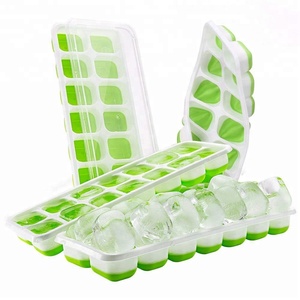 Hot Selling BPA Free Silicone <strong>Ice</strong> <strong>Cube</strong> Molds <strong>Custom</strong> Shape <strong>Ice</strong> Tray for Homemade Safe <strong>Ice</strong> <strong>Cubes</strong> - Product Image 1