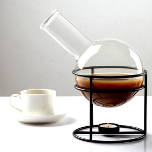 Machine à café expresso et personnalisée, avec verre de cuisson au goutte-à-goutte - Product Image 2