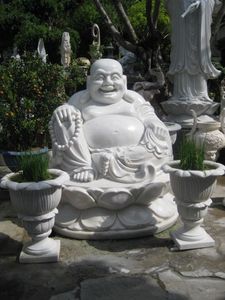 Statuettes de bouddha grande taille en résine, grande taille, fait à la main, vacances, jardin, maison, offre spéciale - Product Image 4