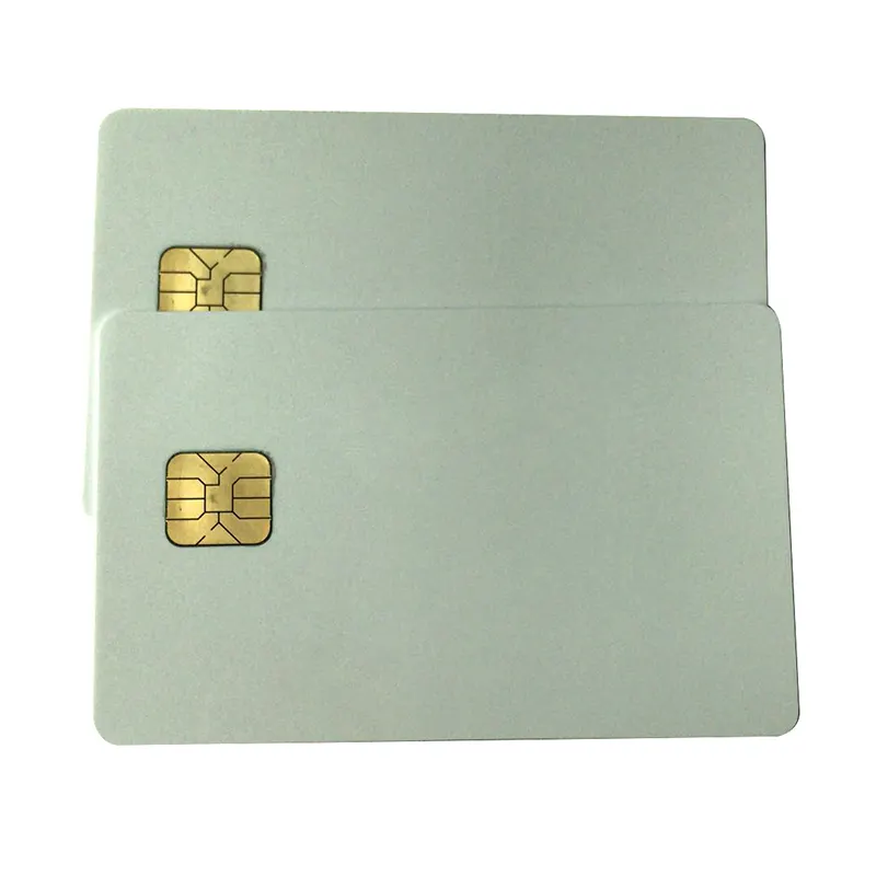 Toptan fabrika fiyat boş akıllı kart iletişim IC çip kartı üye kimlik veya sürücü lisansı