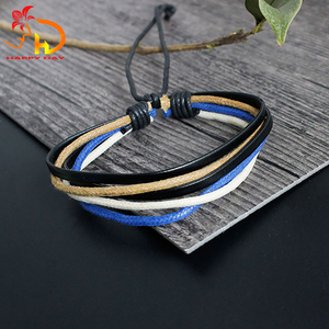 China verkauf spezielle design schöne leder <span class=keywords><strong>hand</strong></span> <span class=keywords><strong>band</strong></span> - Product Image 4