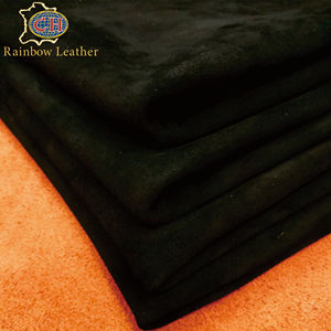 Proveedor de <span class=keywords><strong>China</strong></span> terminado chico negro cabra de gamuza de cuero para zapatos <span class=keywords><strong>y</strong></span> botas - Product Image 3
