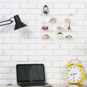 Counter Top <strong>Display</strong> <strong>Case</strong> <strong>Wall</strong> Mounted Organizer Shelf Acrylic 12 Compartment Storage <strong>Display</strong> <strong>Case</strong> for Home Decor. - Product Image 5