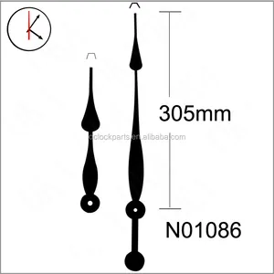 大尺寸时钟指针适合时钟运动铝小时分钟大时钟手