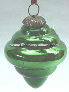 Ornement de fête de décoration suspendue en verre de Noël pour la décoration intérieure - Product Image 2