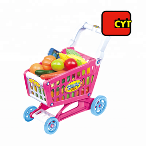 Nuovo Design Carrello Giocattolo <span class=keywords><strong>per</strong></span> Supermercato <span class=keywords><strong>per</strong></span> Bambini, Gioco di Ruolo in Vendita - Product Image 1