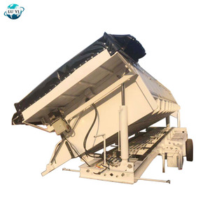 3 as 60 ton 80ton vrachtwagen met hydraul cilinder <span class=keywords><strong>tandem</strong></span> kipper oplegger - Product Image 3