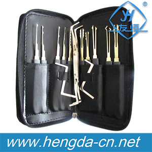 24 unidades selección de la cerradura herramientas gancho set abrelatas de la cerradura herramienta del cerrajero - Product Image 1