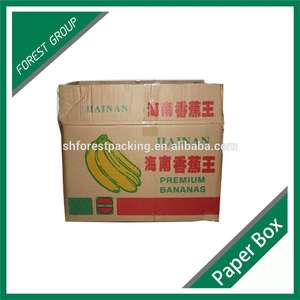 PAS <span class=keywords><strong>CHER</strong></span> PRIX PACK FEL PLIÉ PAPIER CARTON BOÎTES POUR L'EMBALLAGE BANANES FRAÎCHES TOP VENTE - Product Image 4