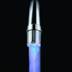 LED Light Home Room Water Faucet Tube LED Shower Tap