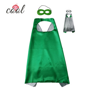 Disfraces de Halloween, Capa de Cosplay para Niños, Conjunto de Capa <span class=keywords><strong>y</strong></span> Máscara de Dos Capas, Color Personalizado, Logotipo Personalizado, Capas de Superhéroes al por Mayor - Product Image 6