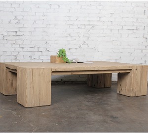 Cao (Tốt) Chất Lượng Trung Quốc Cổ Vuông Chân Cũ Elm Bàn Trà, Bàn Cà Phê - Product Image 6