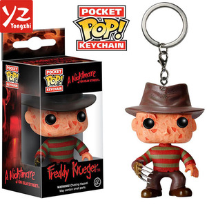 (2018 nuevo) funko pop llavero, una Pesadilla en Elm Street <span class=keywords><strong>Freddy</strong></span> Krueger PVC llavero muñeca - Product Image 1