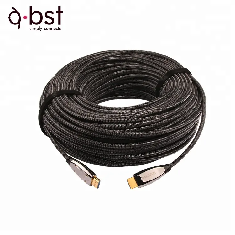 Ultra Slim Active Optic Fiber Hochgeschwindigkeits-HDMI 2.0 HD 4K 60-Hz-Kabel mit HDMI-Zulassung