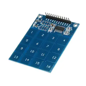 Arduino için TTP229 16 kanal kapasitif dokunmatik değiştirme sensörü modülü