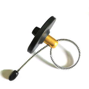 Sữa bột báo động chống trộm, EAS chống trộm báo động an Ninh AM 58kHz RF 8.2MHz hệ thống r50mm chai rượu vang an toàn tag với dây buộc - Product Image 1