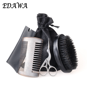 <span class=keywords><strong>Kit</strong></span> de toilettage pour femmes, poils de sanglier et bois de hêtre, brosses pour <span class=keywords><strong>barbe</strong></span> - Product Image 1