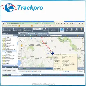 GPS-tracking-software für boot und flottenmanagement unterstützung viele arten von reports für thailand dlt projekt
