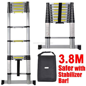 Neue schnellklappdachzelten teleskopleiter, tangga teleskop, 2,6 mt/2,9 mt/<span class=keywords><strong>3</strong></span>,2/<span class=keywords><strong>3</strong></span>,8 mt teleskop leiter - Product Image 4