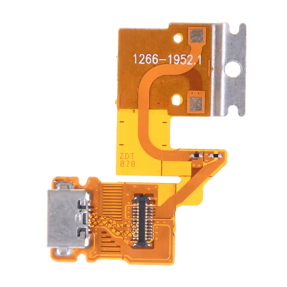 USB Dock conector de carga del puerto de carga del Cable de la flexión para Sony Xperia Tablet Z SGP311 SGP312 SGP321