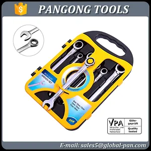 Home repair tool set torgue acero al cromo-vanadio llave de impacto llave de trinquete del engranaje de la rueda conjunto